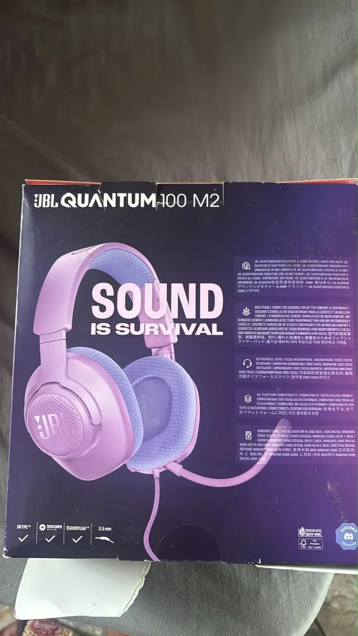 Fone Jbl quantum 100 2M