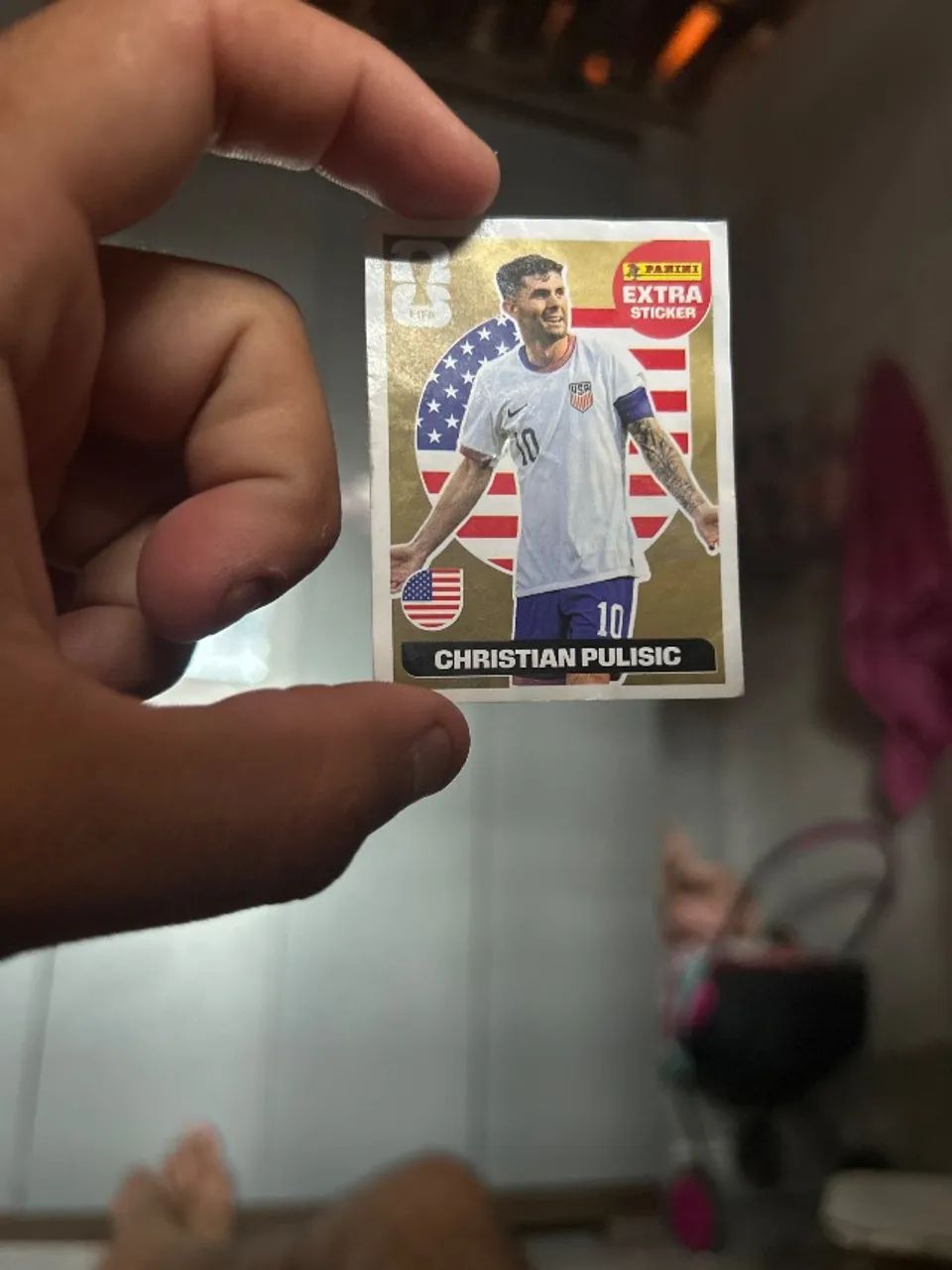Figurinha panini de ouro do pulisic - Foto 2