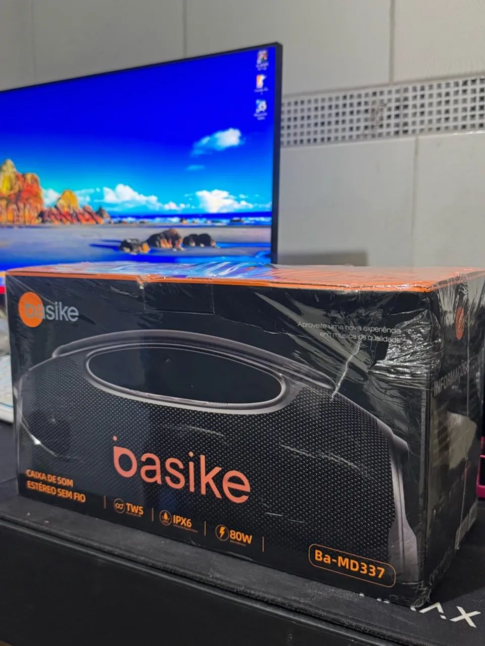 Caixa de Som Basike 80W