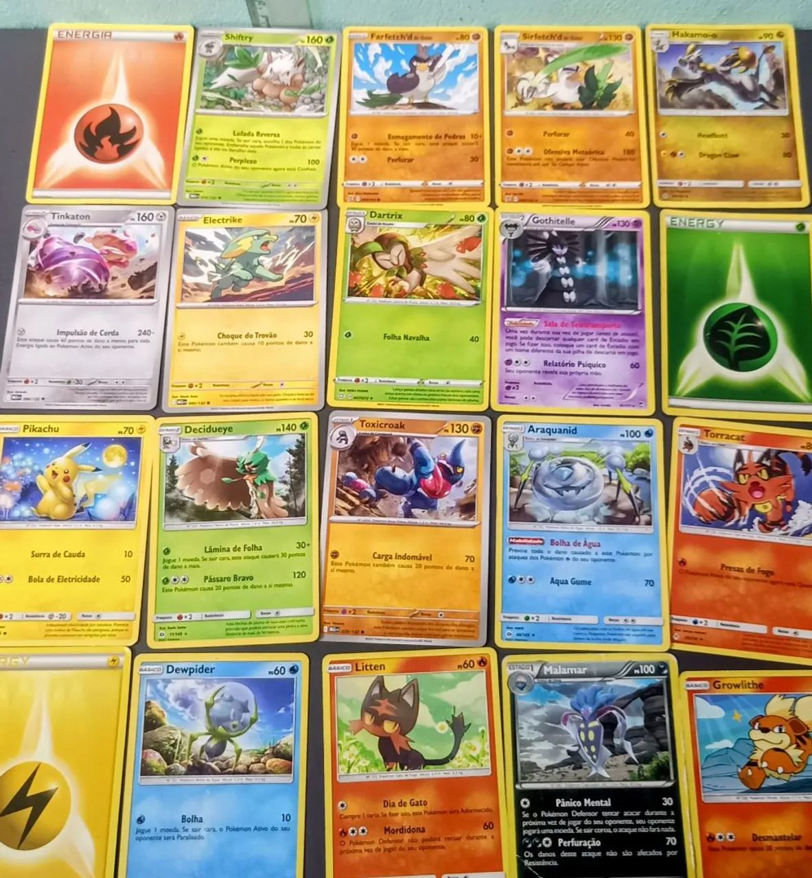 Cartas pokémon lote 44 cartas - Foto 2