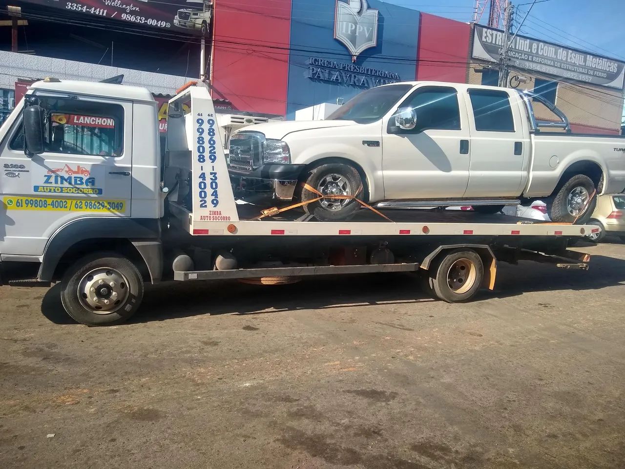 ZIMBA AUTO SOCORRO GO. DF E  GOIANÉSIA &  Brasil 3/4 plataforma 6 metros e asa DELTA  - Foto 5