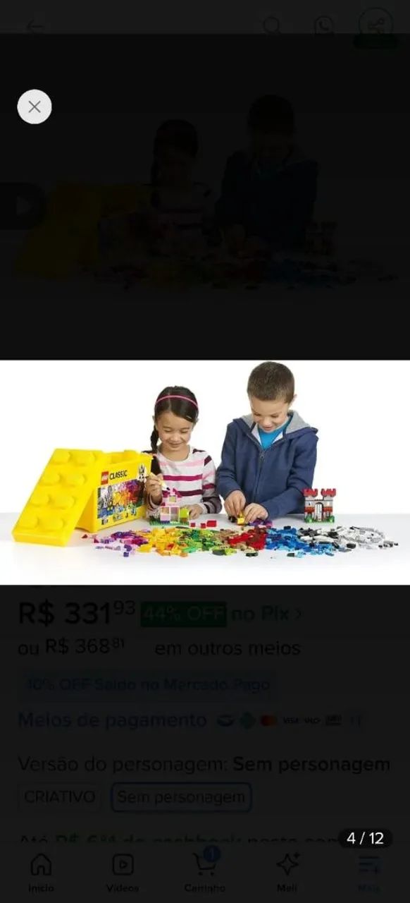 Lego classic 790 peças original  - Foto 3