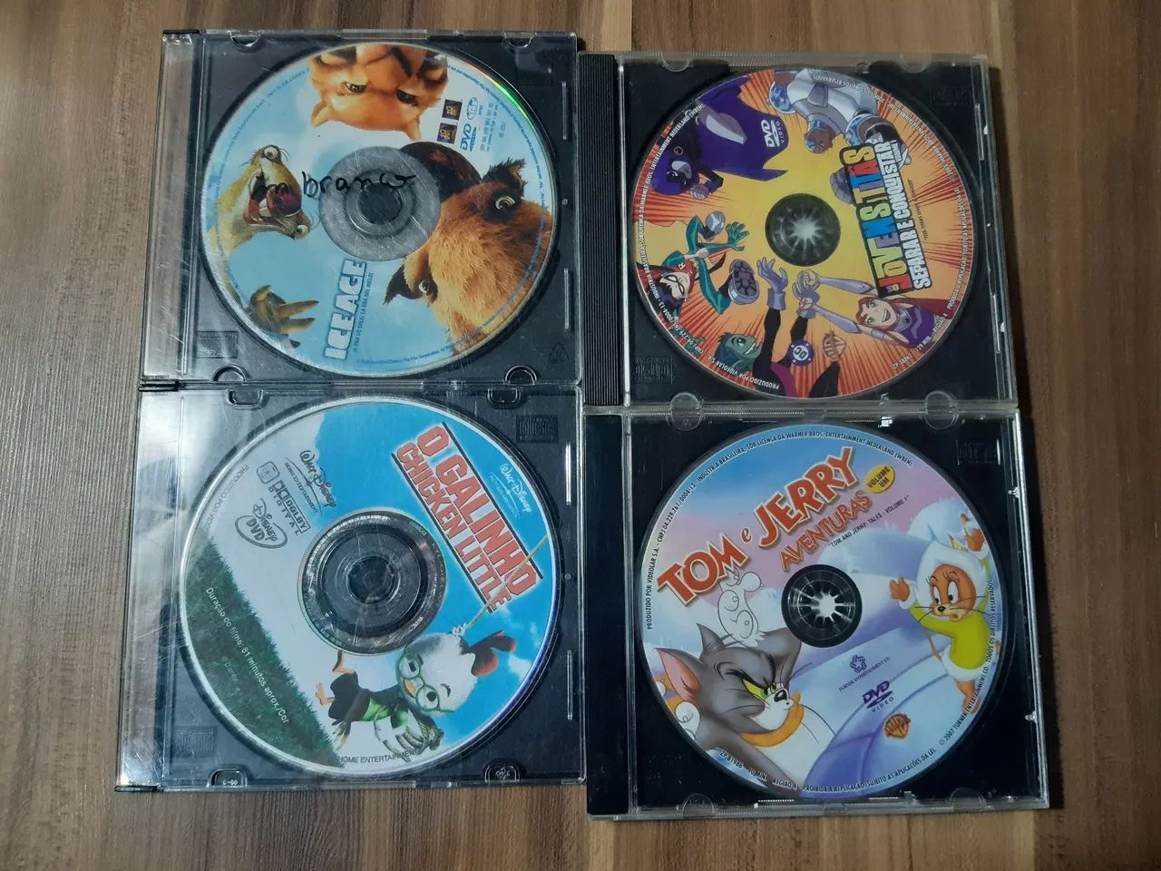 Dvds infantil originais sem capa