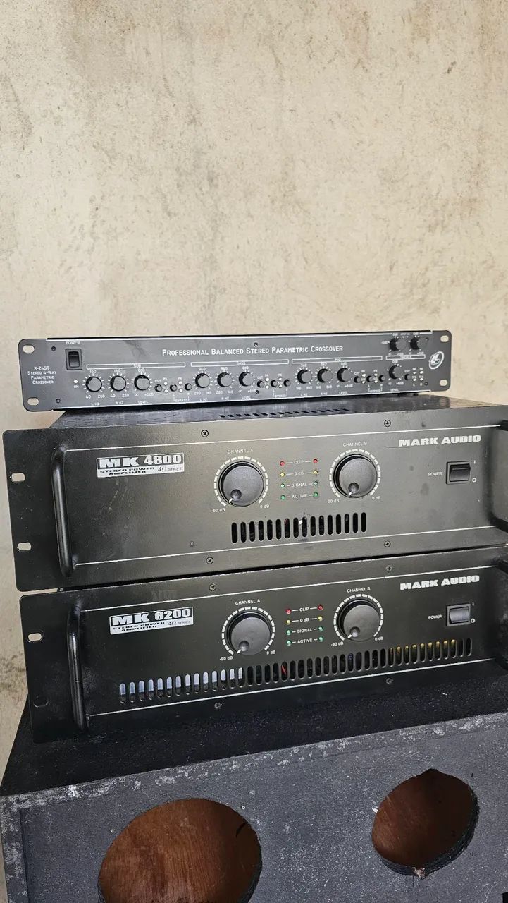 Amplificador MK 6200 1200W RMS Modulo  - Foto 2