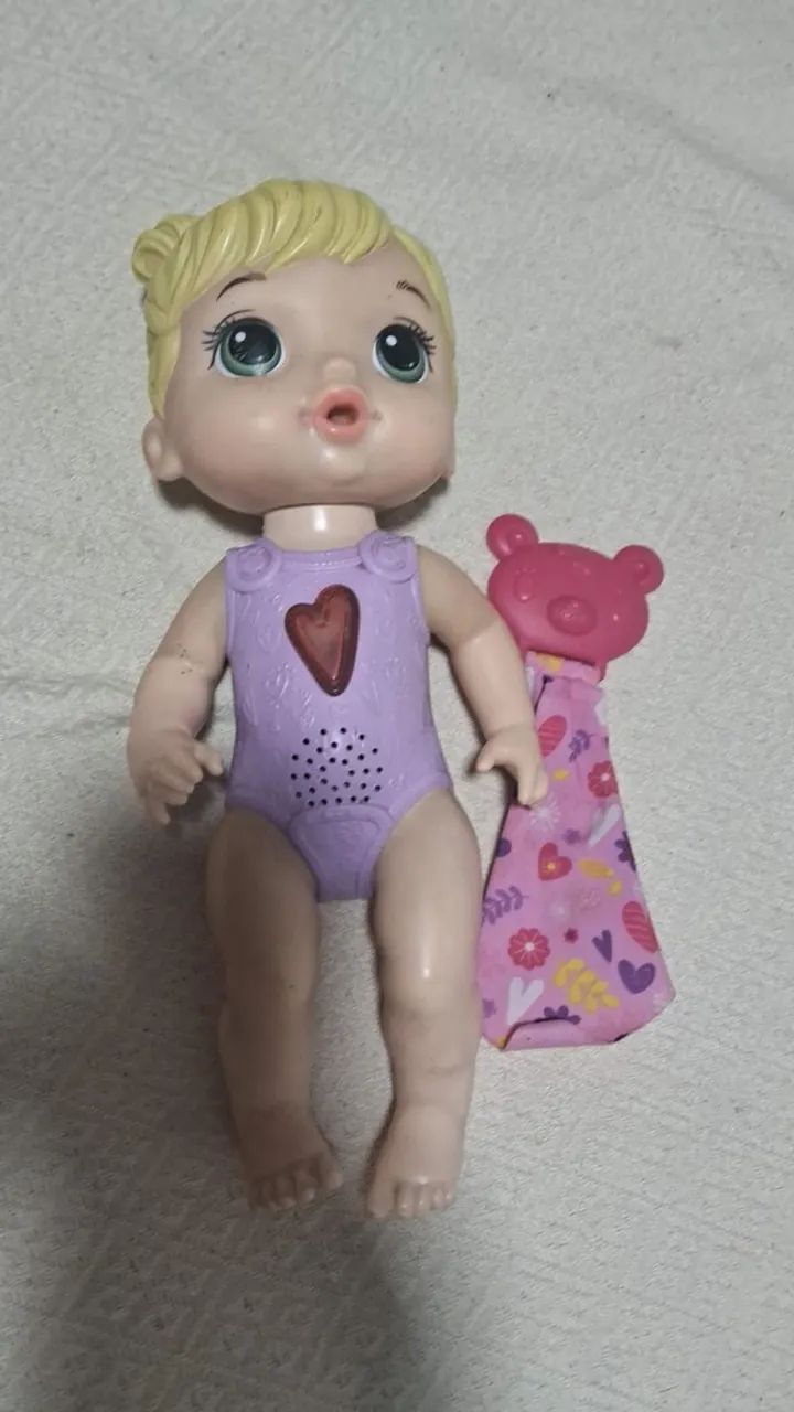 Boneca baby alive naninha