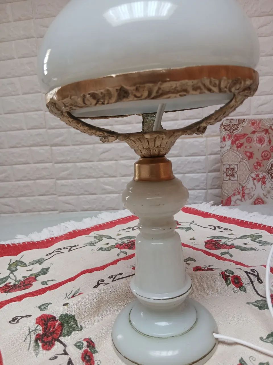 Abajour em opalina - Foto 2