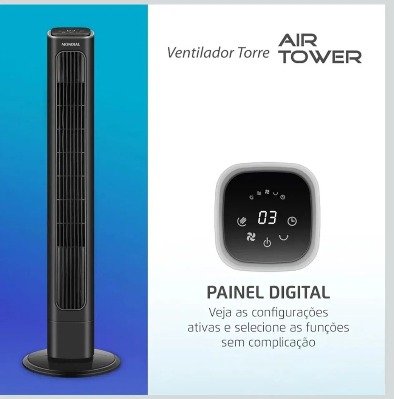 Ventilador Torre Mondial  - Foto 3