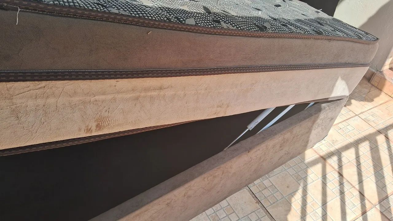 Cama de solteiro com baú  - Foto 2