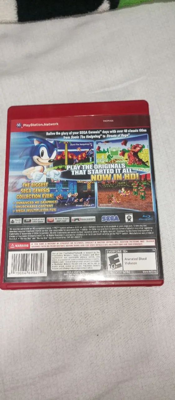 Sonic ultimate genesis colection 40 jogos - Foto 3