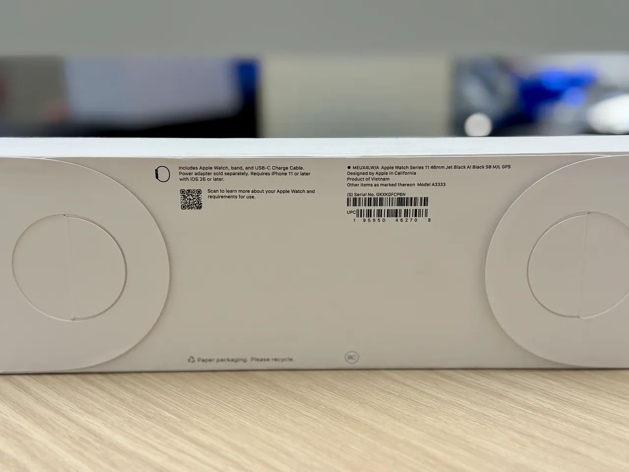 Apple Watch series 11 46mm Preto - Novo/Lacrado - Pronta Entrega - Foto 5