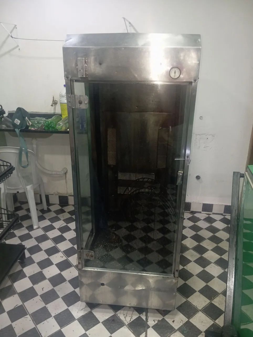 Máquina de frango giratória  - Foto 3