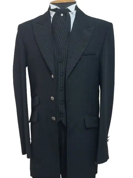 TRAJE TERNO MODELO ANOS 20 - Foto 2