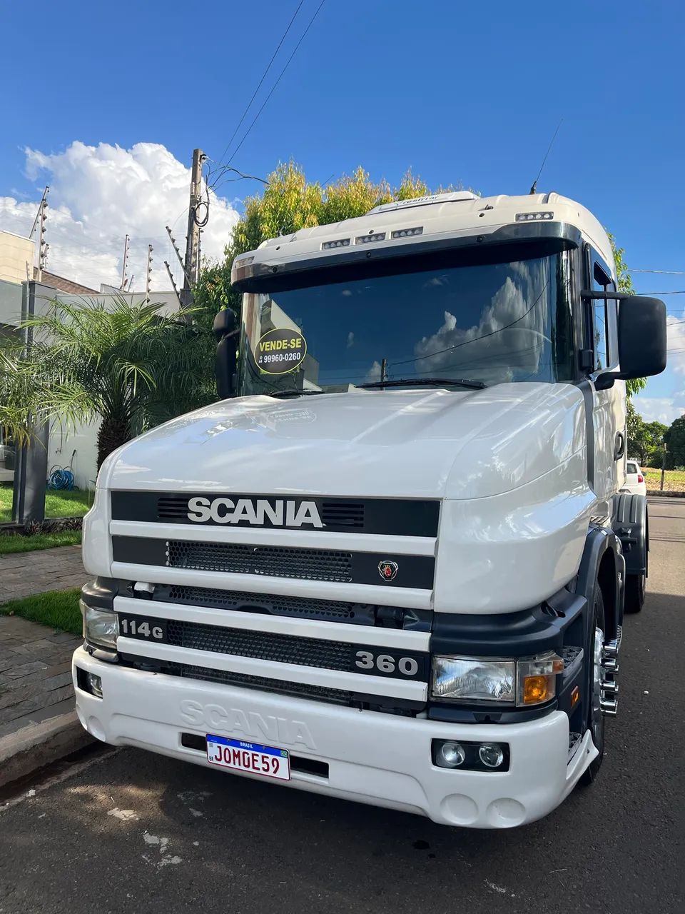 Scania 114 360 1999 + carreta  guerra 2010  - Foto 4