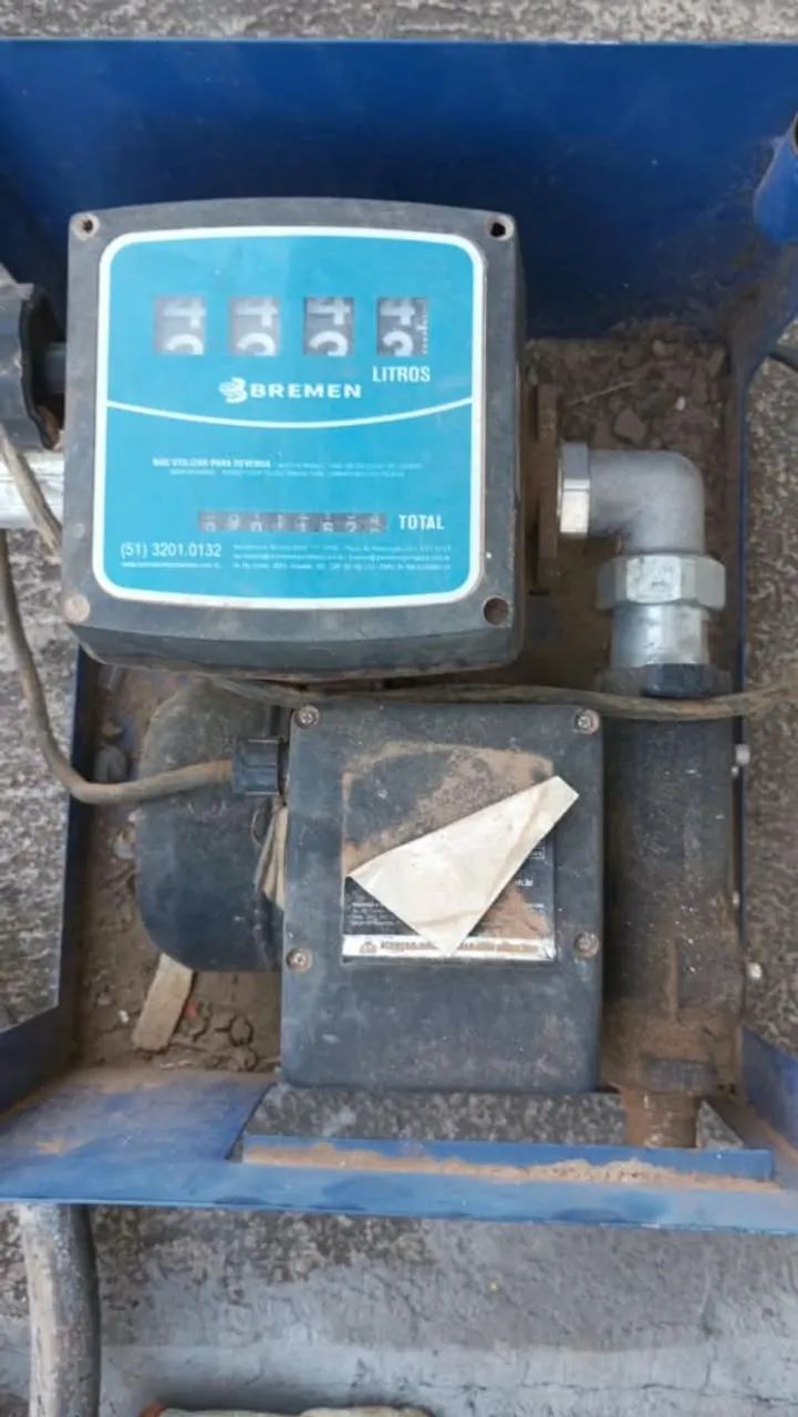 VENDO UMA MÁQUINA DE ABASTECIMENTO DE DIESEL ELÉTRICA 