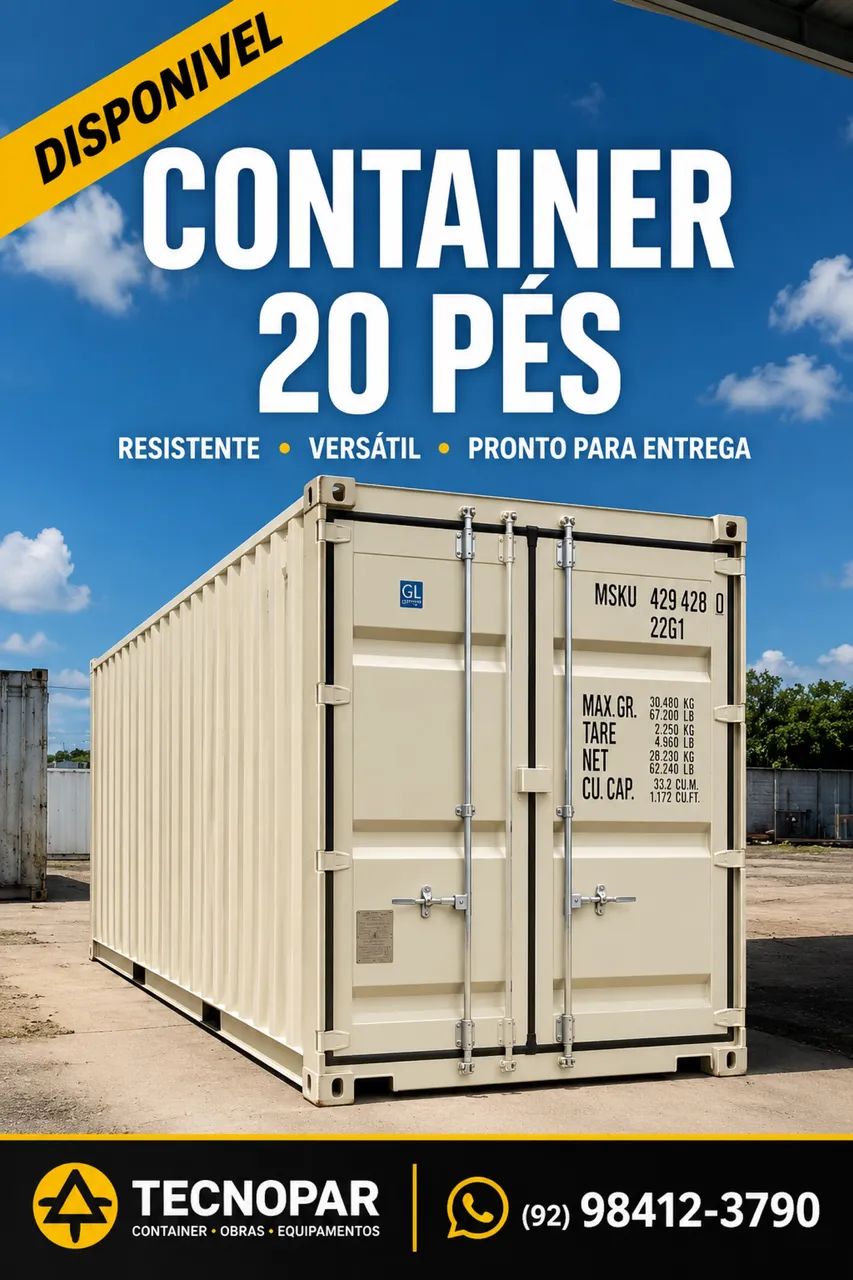 Container 20 pes Venda - Foto 2