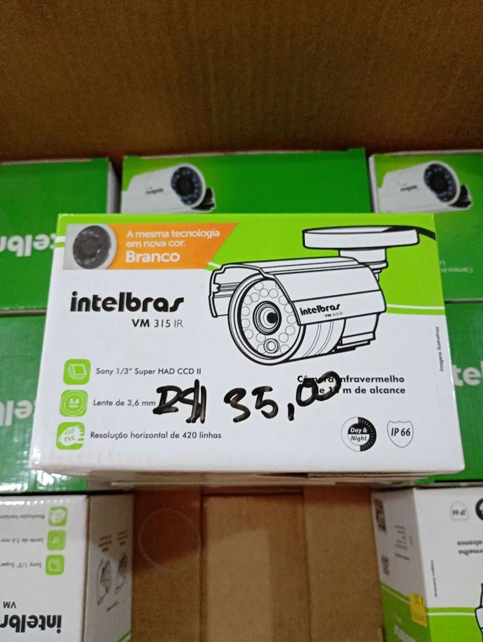 Câmera Intelbras analógica