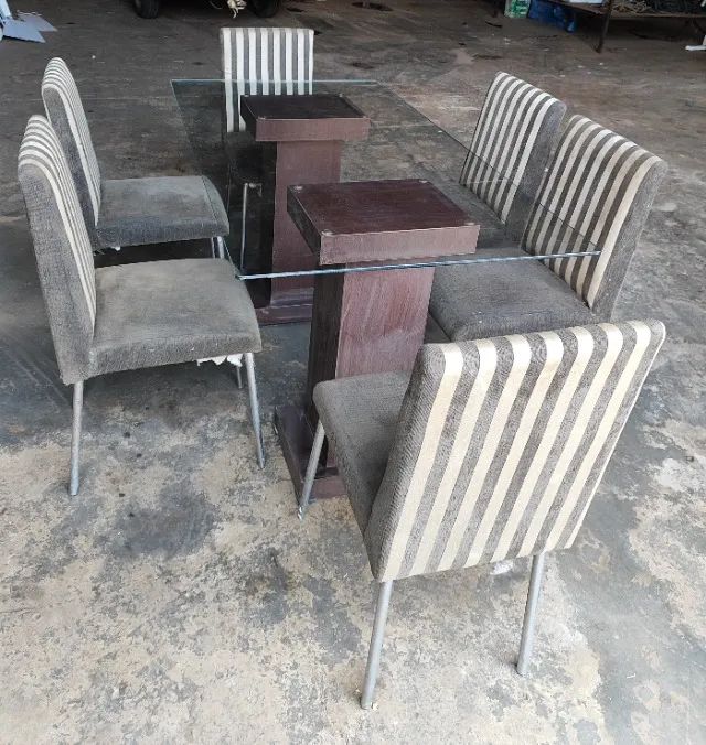 Mesa de Jantar retangular - 6 Lugares  - Foto 3