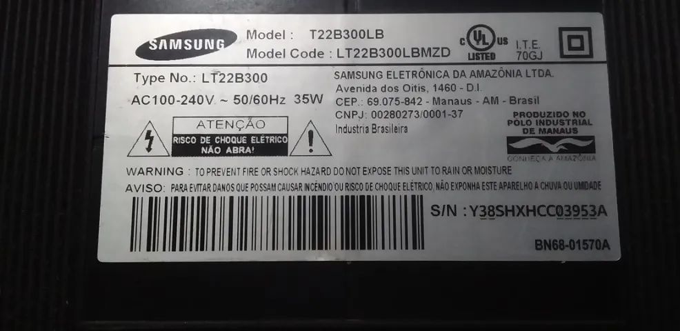 Tv Samsung 34 polegadas - Foto 3