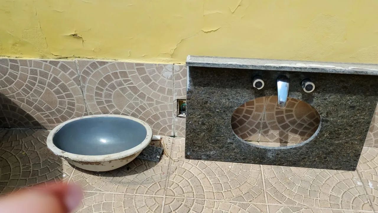 Pia com Cuba de Granito para Banheiro - Foto 4