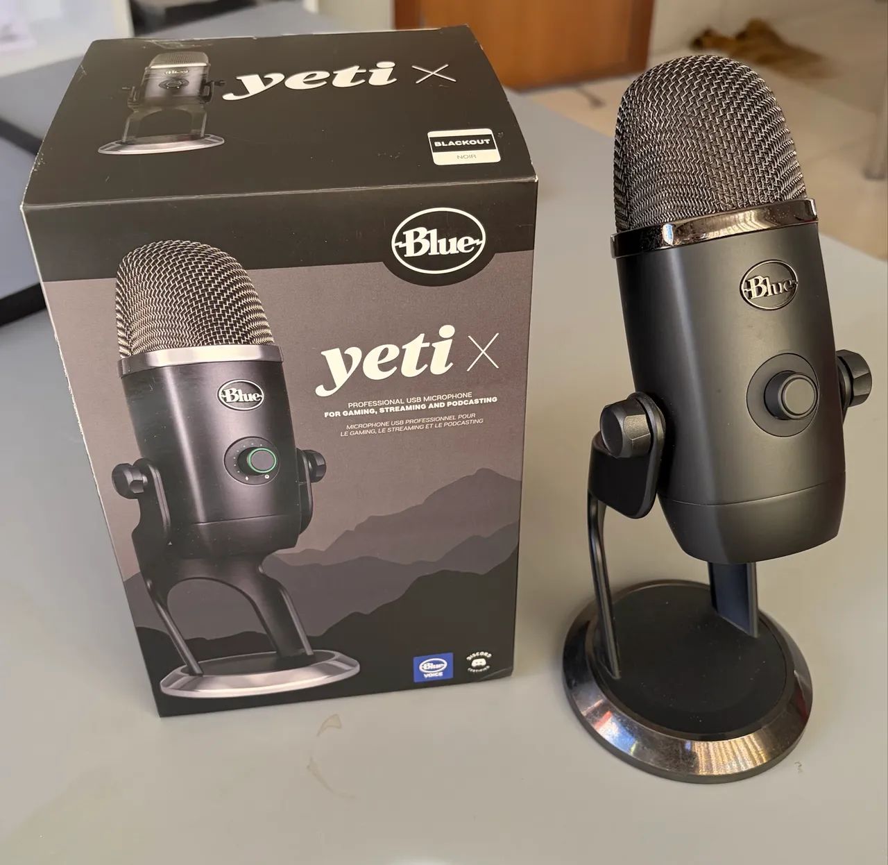 Microfone profissional Blue Yeti X - Foto 2