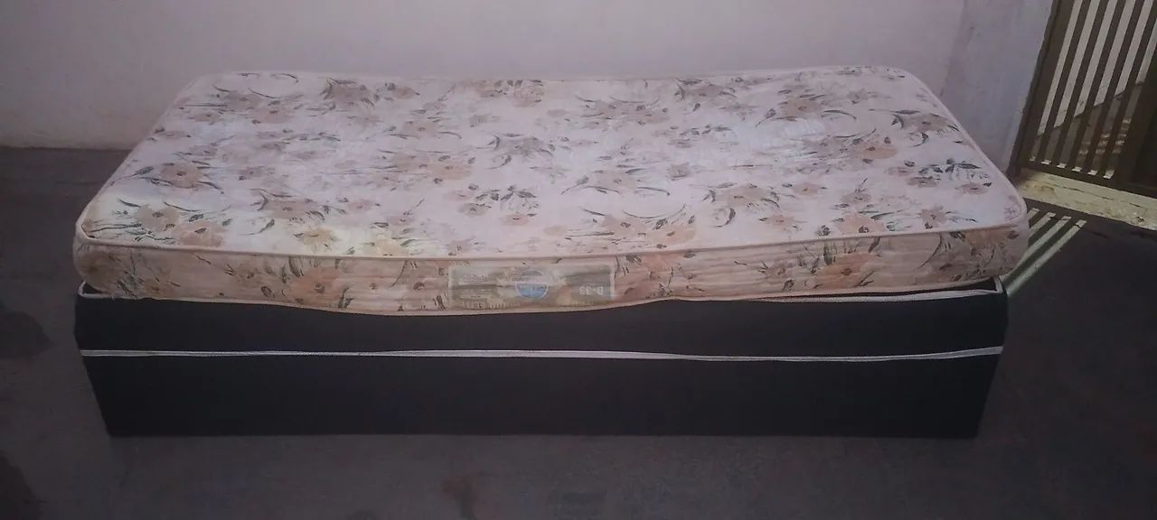 Cama box de solteiro com colchão  - Foto 4