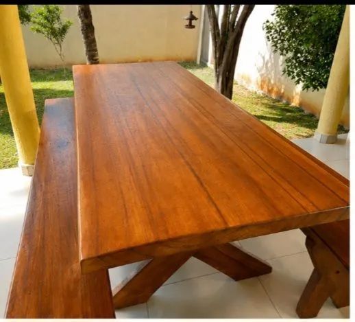 Mesa de madeira  - Foto 3