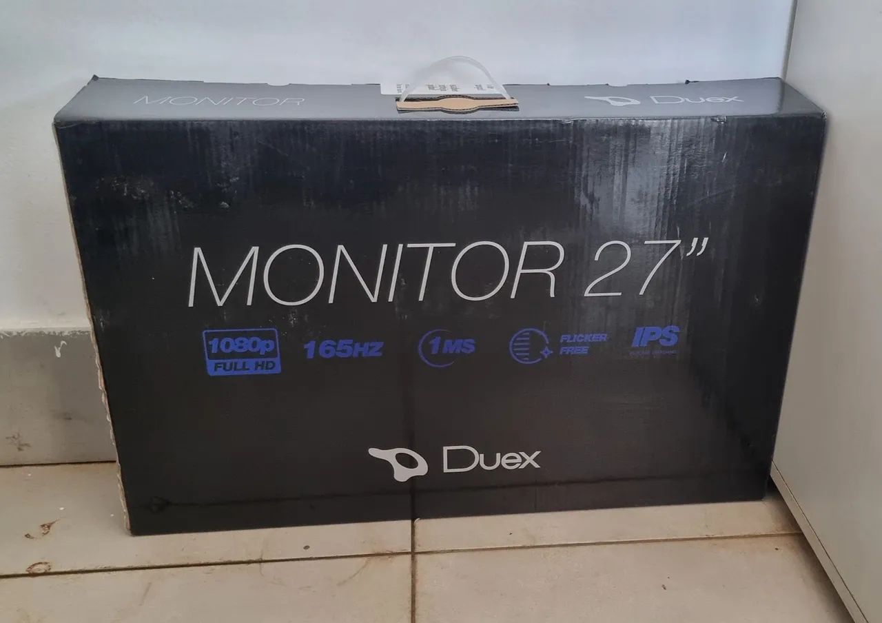 Monitor led 27 polegadas 165hz Full HD 1080 Novo