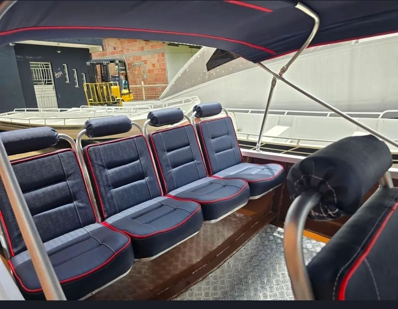 Lancha super esportiva excelente barco - Foto 3