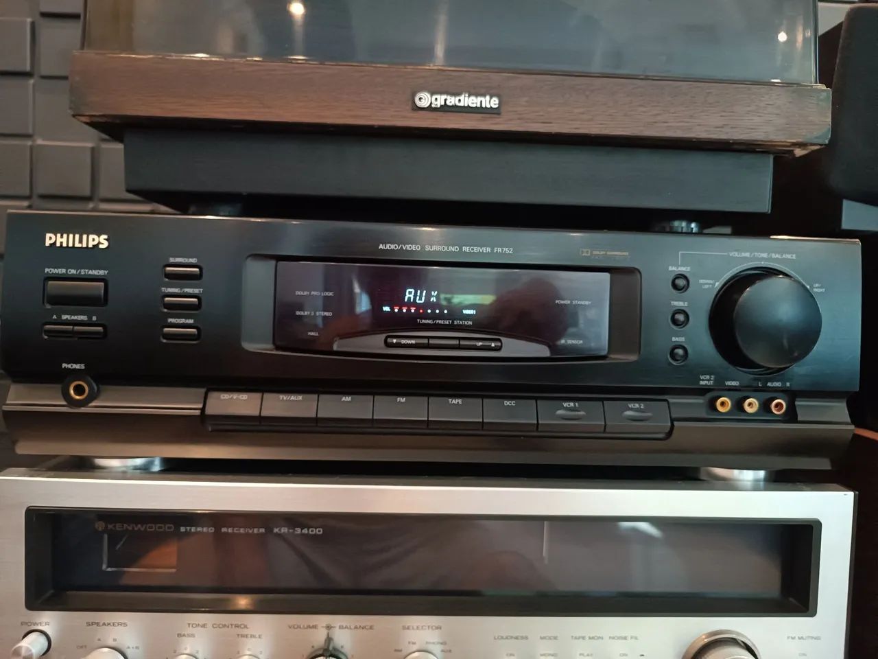 Receiver Philips FR 752 muito conservado 