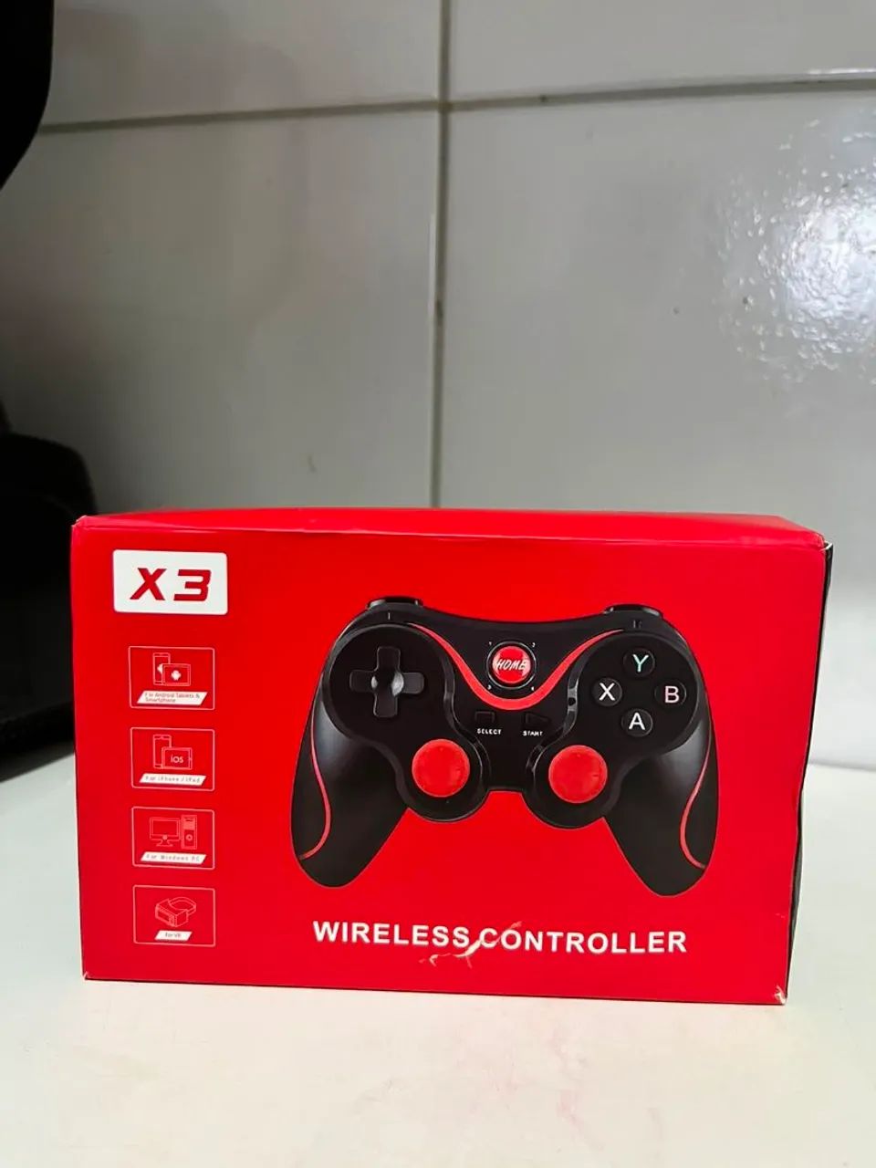 CONTROLE JOYSTICK BLUETOOTH UNIVERSAL 