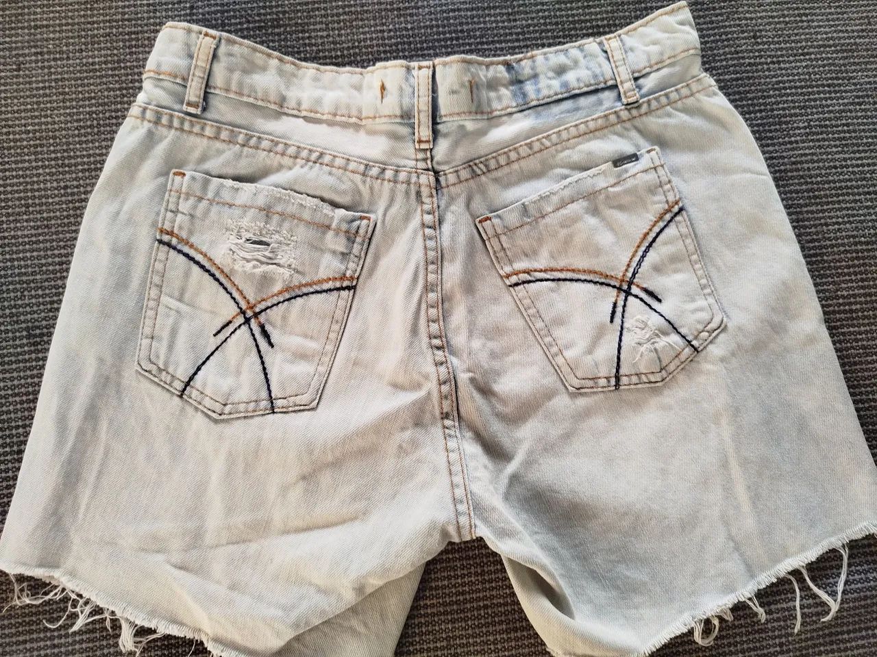 Linda Bermuda Jeans claro - Foto 2