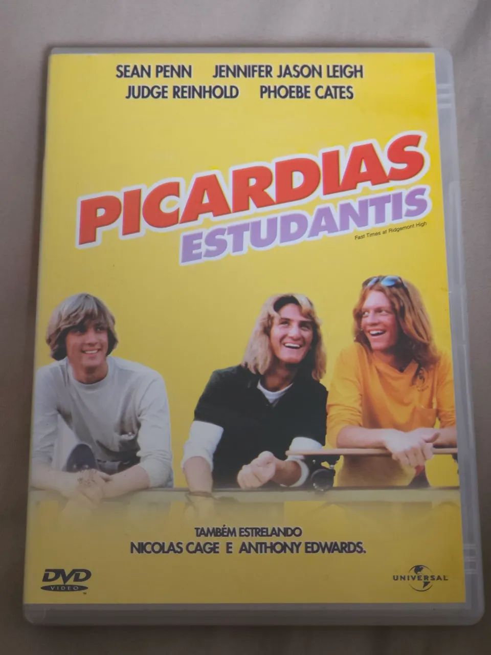 DVD - Picardias Estudantis - Sean Penn - Legendado
