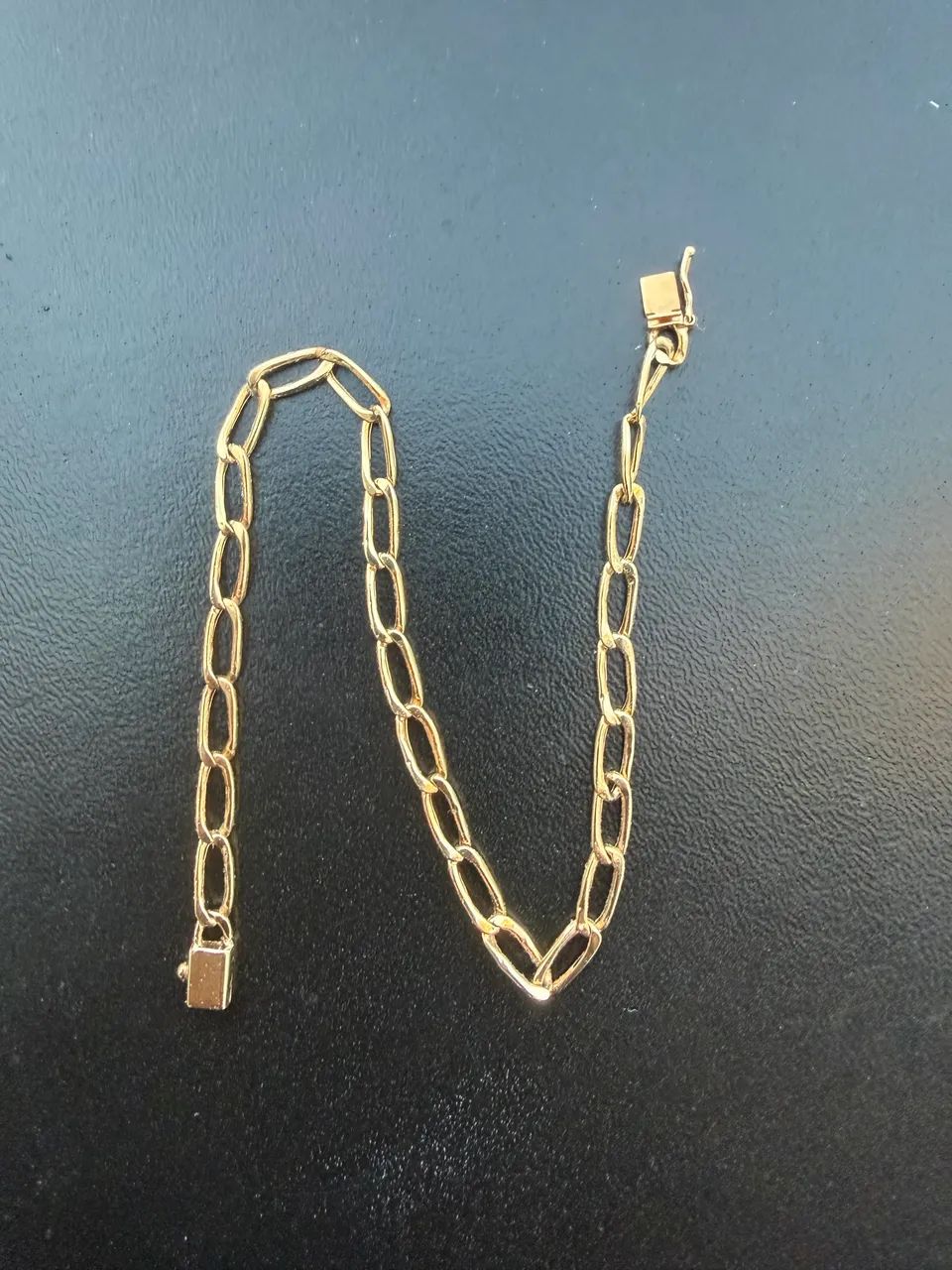 Pulseira de Ouro 3 Gm Grumet 18K Novissima - Foto 2