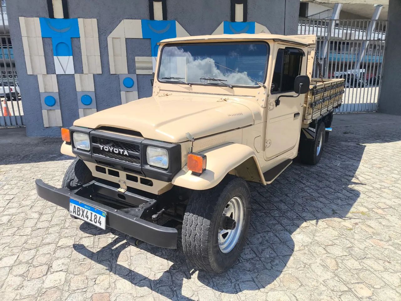 Toyota Band.Picape Chassi Longo Diesel 1985