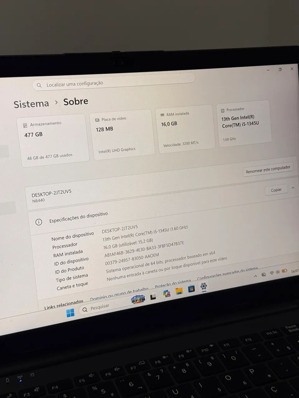 Notebook - i5 13ª Geração | 16GB RAM | SSD 512GB - Foto 4