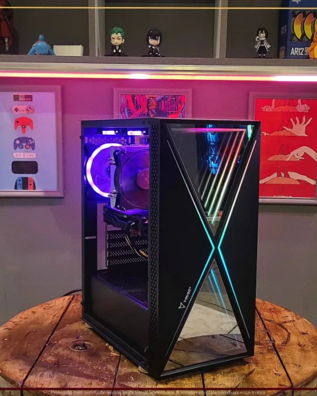 Desktop Gamer I5 9400f | 16GB RAM | NVMe 256GB | RX 6600 8GB | MSI