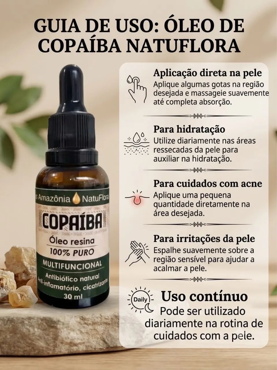 ÓLEO DE COPAÍBA 100% NATURAL VENDA VAREJO E ATACADO - Foto 4