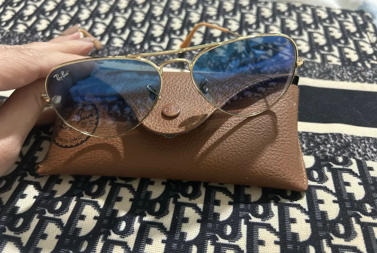 Ray Ban aviador azul original  - Foto 4