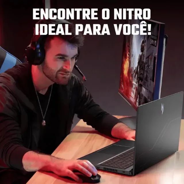 Notebook Gamer Acer Nitro V 15 Intel Core i7 RTX 4050 16GB Linux 15.6" - Foto 3