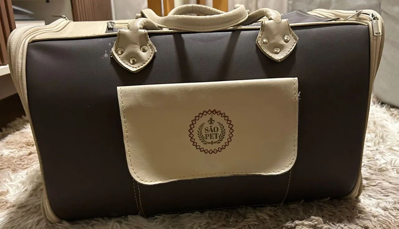 Bolsa transporte pet marca são pet