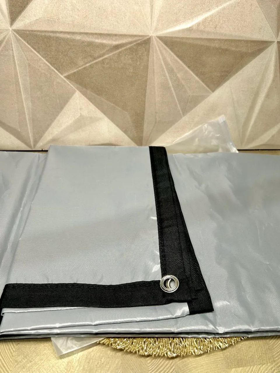 Lona Tela de Projeção 100 Polegadas - Foto 2