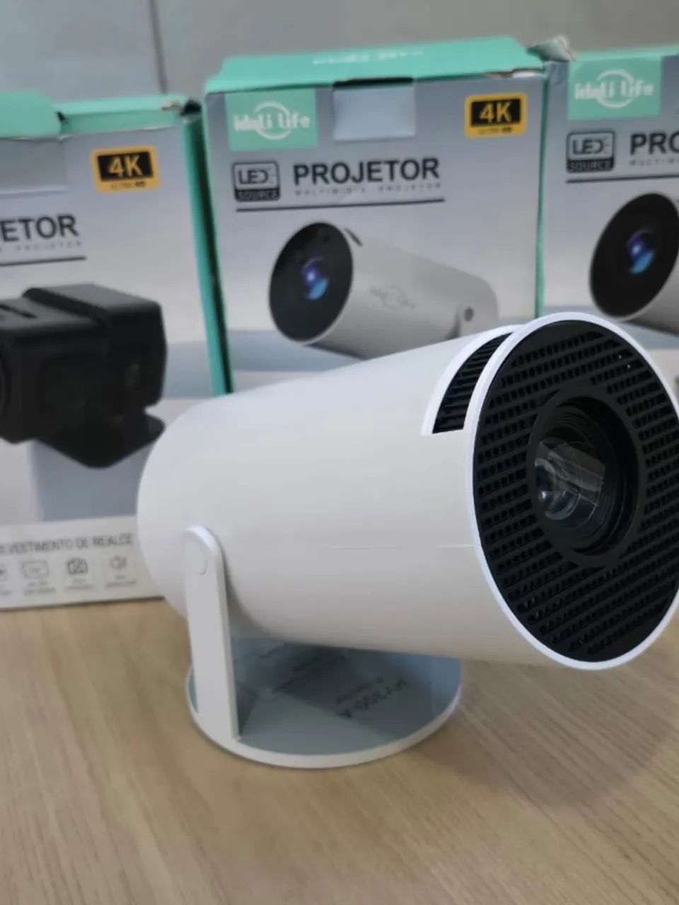 Projetor 4K HD 150 Polegadas - Wifi e Bluetooth HY300 - Foto 2