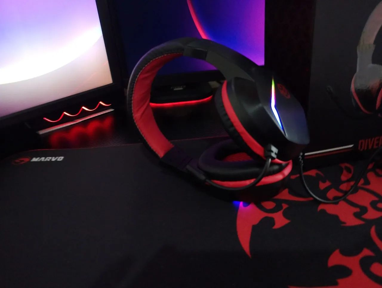 Headset gamer TGT Diver novo  - Foto 2