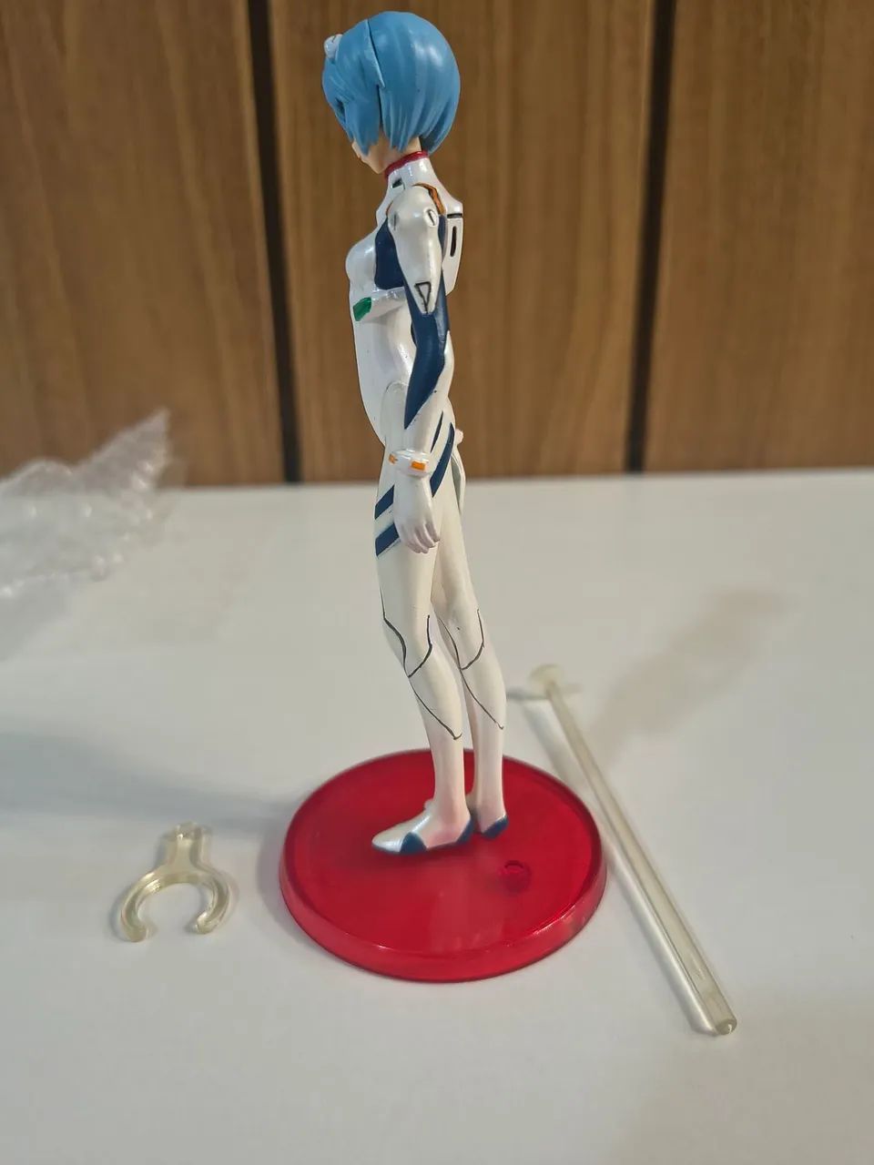 Rei Ayanami Plugsuit Evangelion Portraits Action Figure - Foto 4