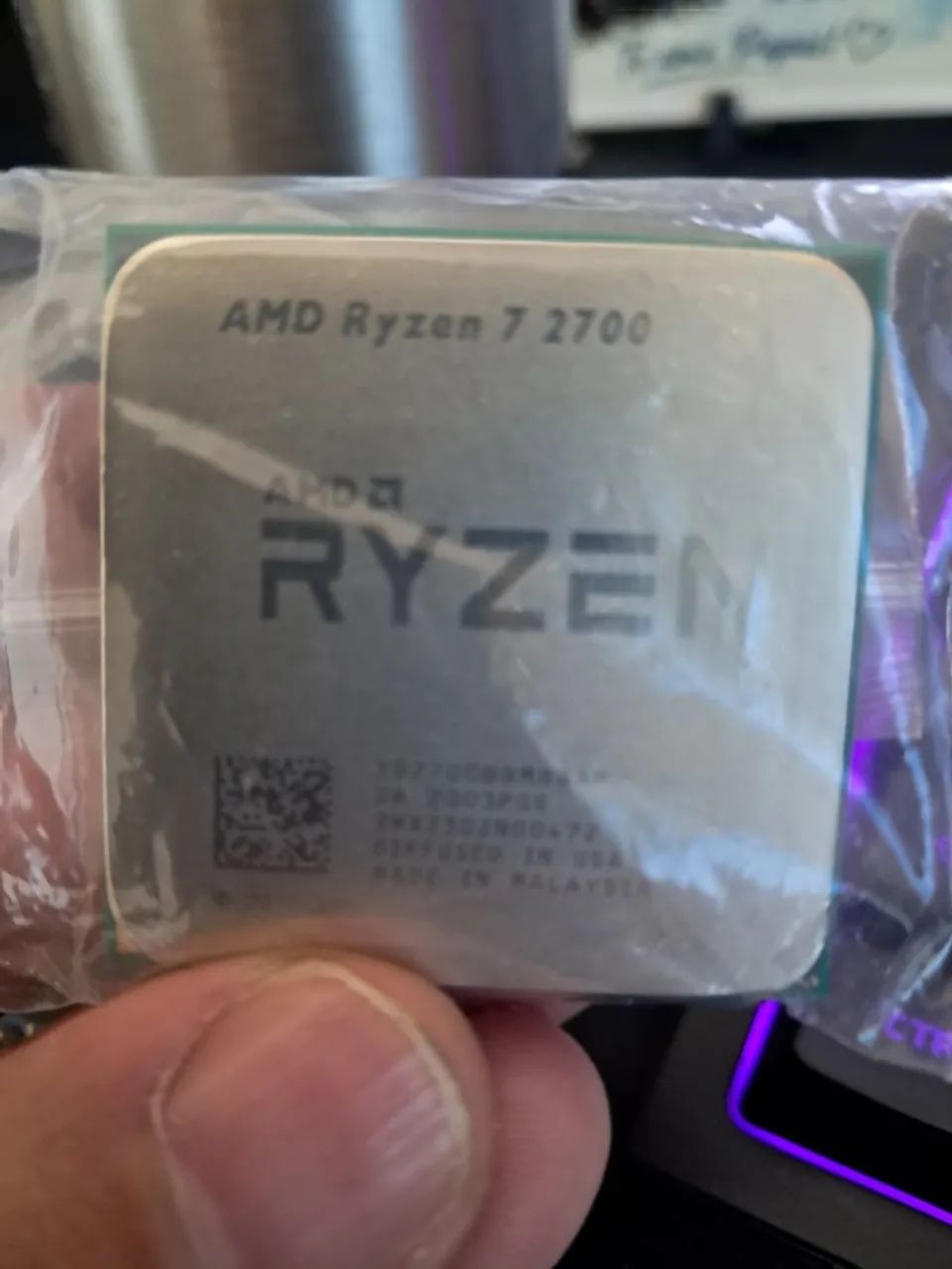 Processador AMD Ryzen 7 2700 8-Core 16-Threads AM4 - Testado 100% - Foto 3