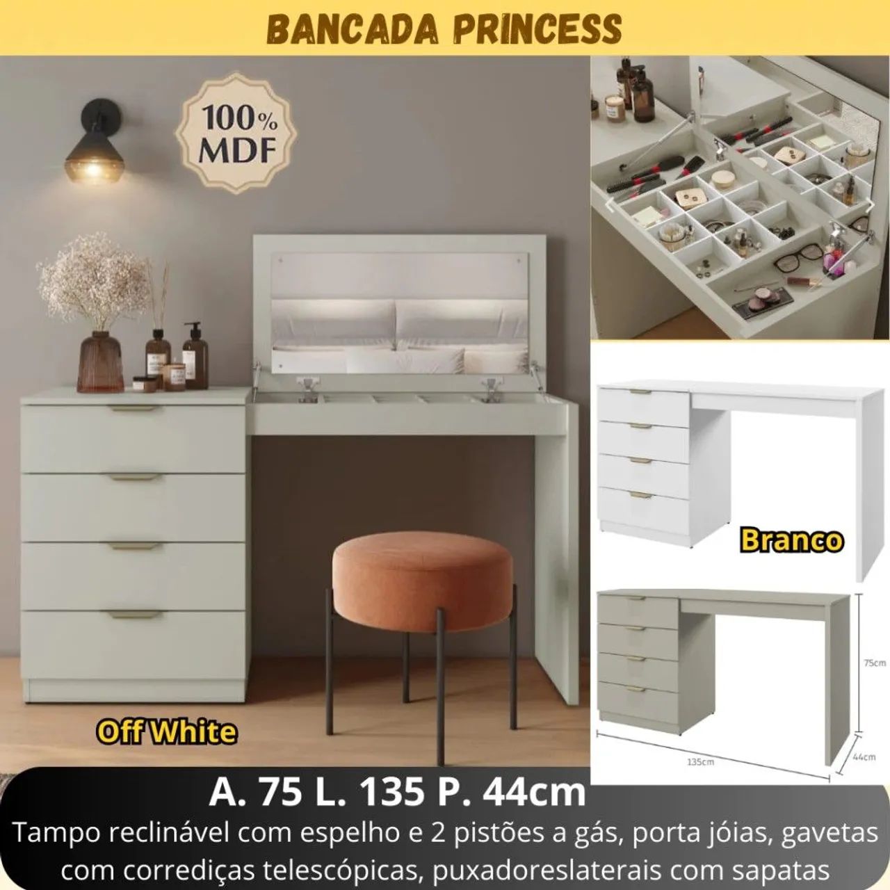 Penteadeiras A partir 