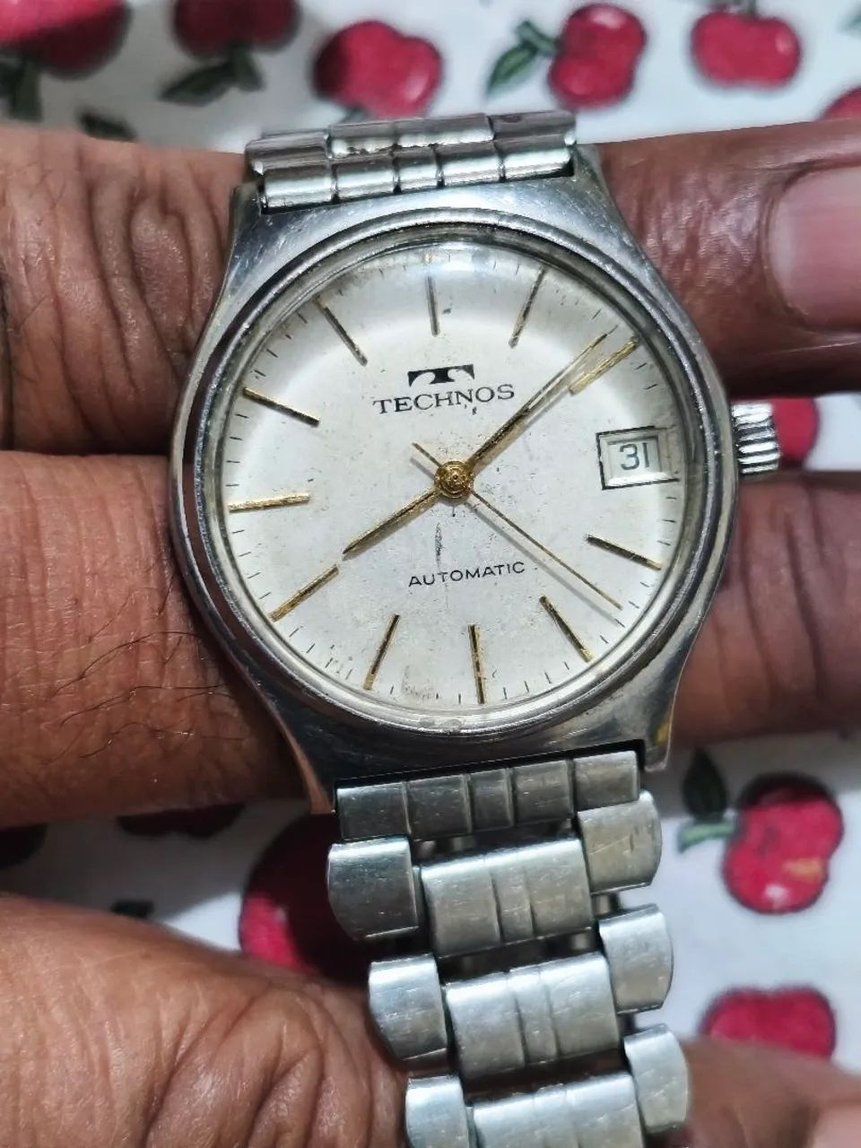 Relógio tecnos automático suíço original  - Foto 2