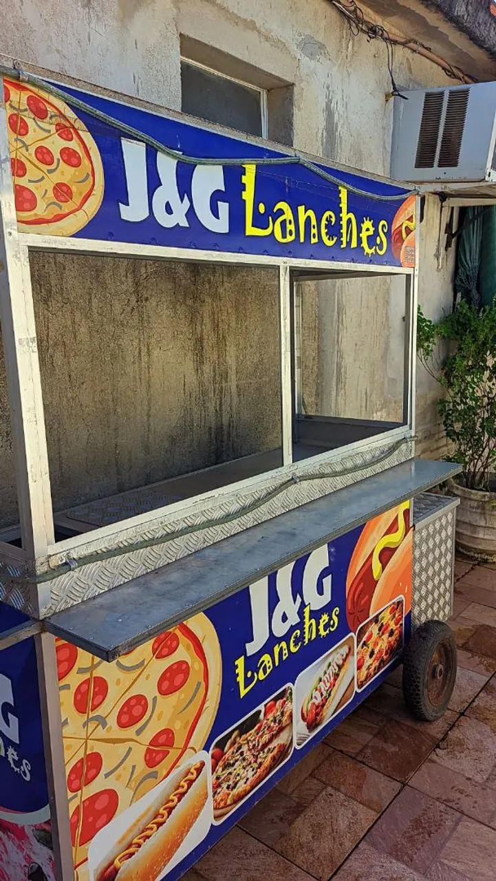 Carrinho de cachorro quente 