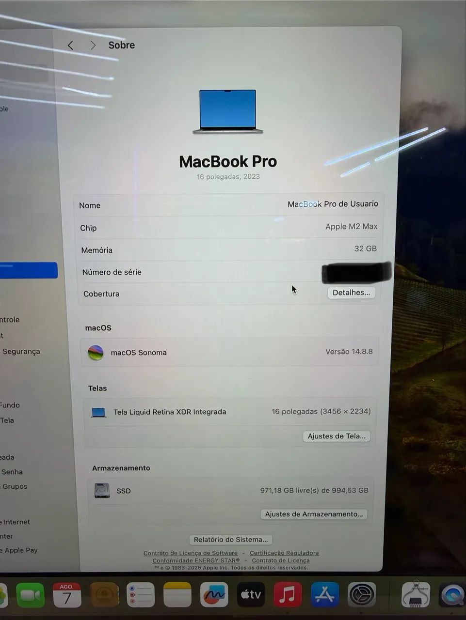MacBook Pro M2 Max 16 Polegadas  - Foto 2