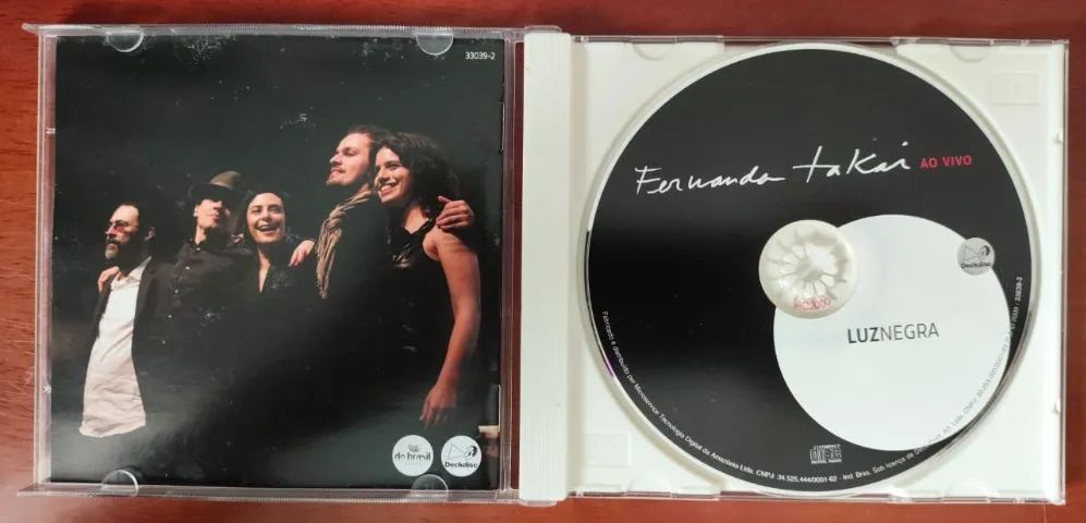 CD - Fernanda Takai - Luz Negra -2009 - Foto 2